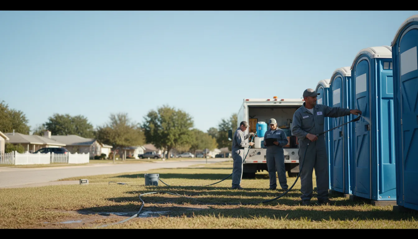 Long-Term Portable Toilet Rental in Stillmore, GA near me